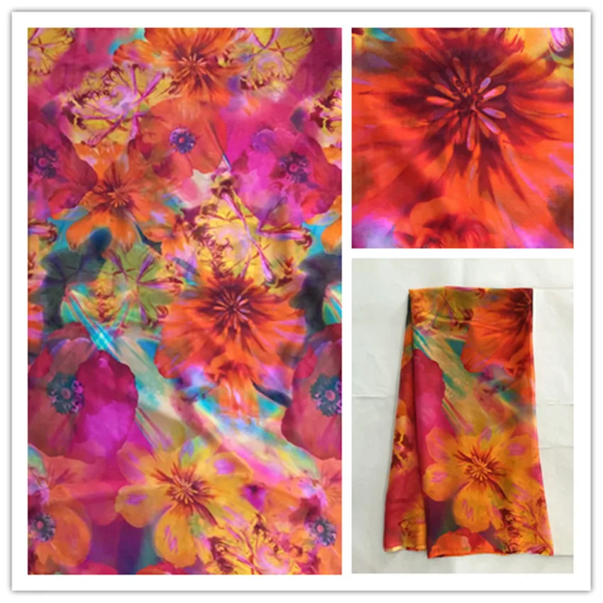 140cm Printed Nature Silk Chiffon Fabric For Crafts Material Sewing Women Dress Scarf Clothes Textile100% silk 6M/M DS23
140cm Printed Nature Silk Chiffon Fabric For Crafts Material Sewing Women Dress Scarf Clothes Textile100% silk 6M/M DS23