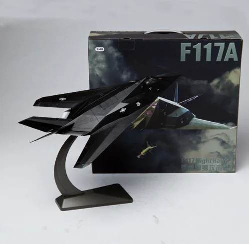 Brand New 1/48 Scale F-117 Stealth Attack Aircraft Plane Model Toy Diecast Metal Fighter Model Toy For Adult Gift Collection
Brand New 1/48 Scale F-117 Stealth Attack Aircraft Plane Model Toy Diecast Metal Fighter Model Toy For Adult Gift Collection