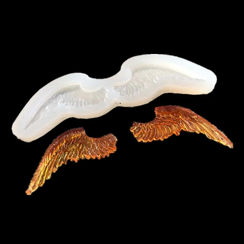 Angel Wing Silicone Mold For Specimen Necklace Earrings Hair Ring Clay ,UV Epoxy Resin Fondant Cake Decoration Tools Handcraft
Angel Wing Silicone Mold For Specimen Necklace Earrings Hair Ring Clay ,UV Epoxy Resin Fondant Cake Decoration Tools Handcraft