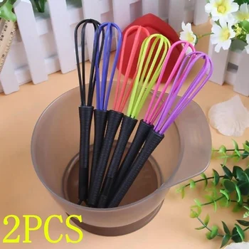 2Pcs Whisk Mini Egg Rotary Egg Mixer Beaters Balloon Flat Steel Wire Bowl Scraper (color random)
2Pcs Whisk Mini Egg Rotary Egg Mixer Beaters Balloon Flat Steel Wire Bowl Scraper (color random)