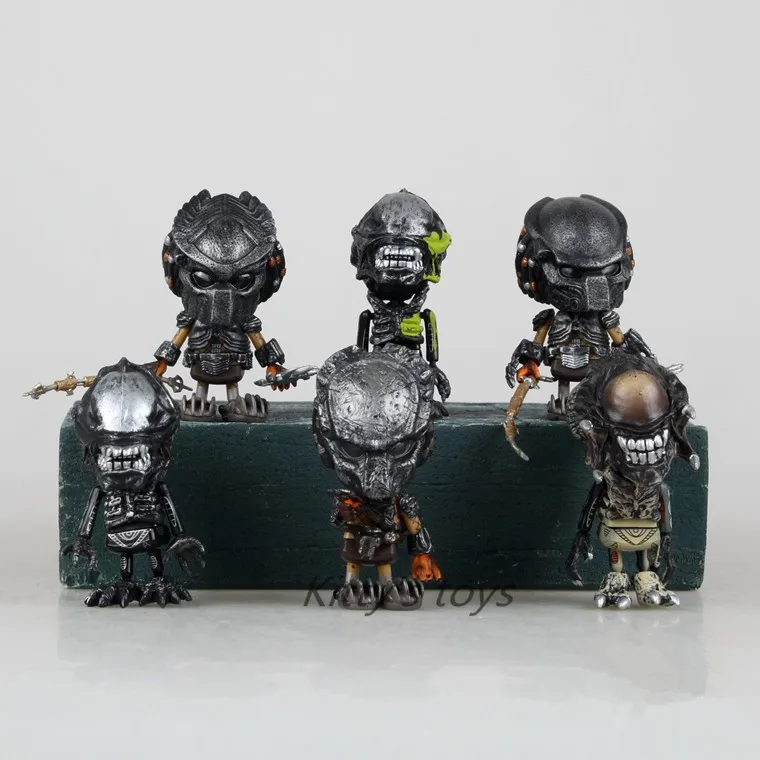 Aliens VS Predators Mini Cosbaby PVC Action Figures Collectible Toys 8CM 6pcs/set Free shipping KB0260
Aliens VS Predators Mini Cosbaby PVC Action Figures Collectible Toys 8CM 6pcs/set Free shipping KB0260