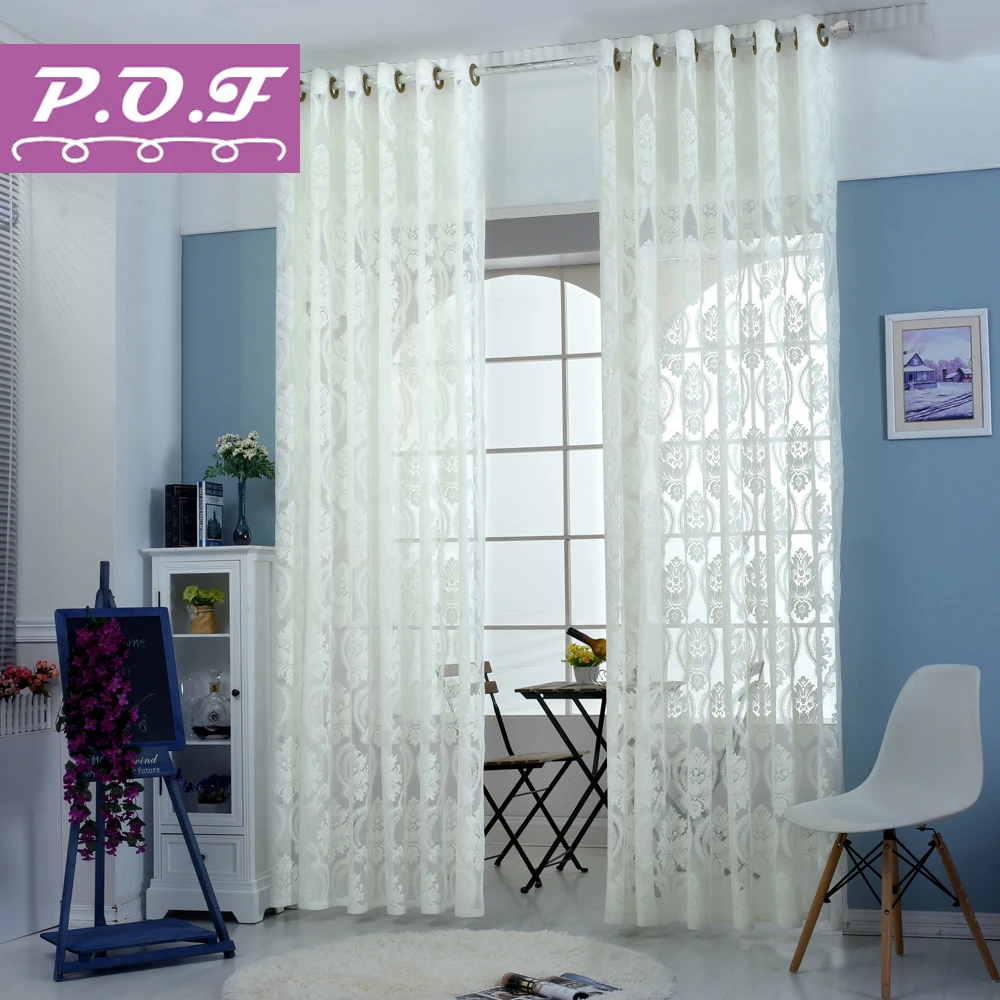 P.O.F Curtain for living room Embroidered tulle for bedroom sheer Damask pattern classic design high quality
P.O.F Curtain for living room Embroidered tulle for bedroom sheer Damask pattern classic design high quality