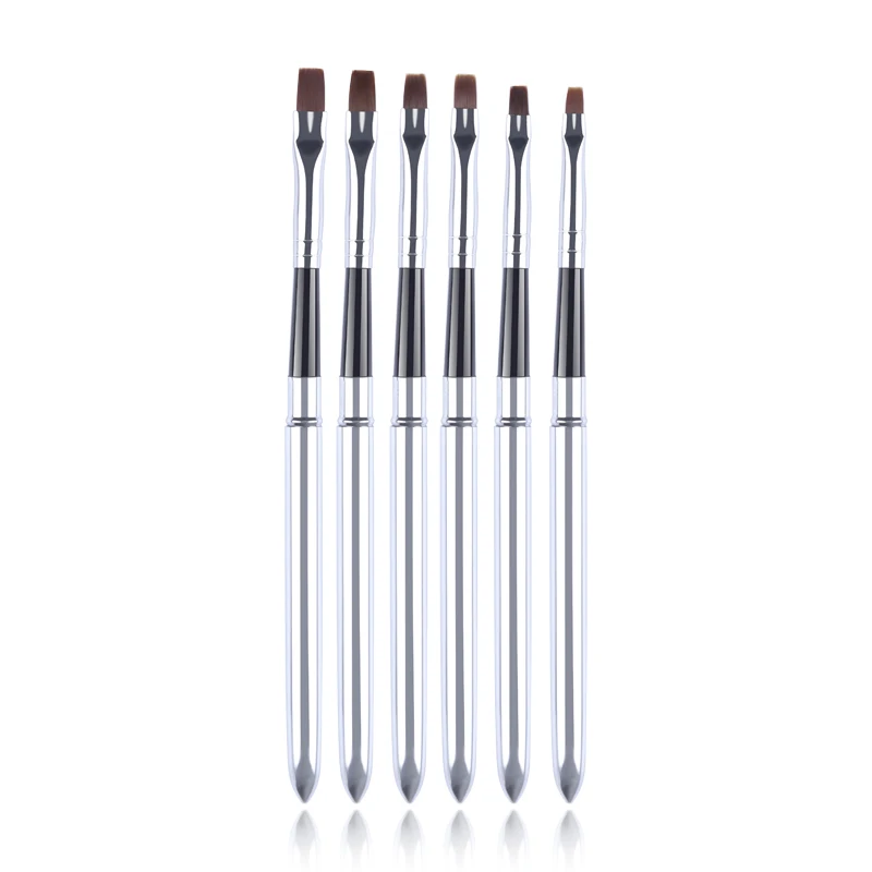 6Pcs Painting Drawing Nail Brushes Set UV Gel Pen with Detachable Cap Flat Head Nail Art Brush Tools
6Pcs Painting Drawing Nail Brushes Set UV Gel Pen with Detachable Cap Flat Head Nail Art Brush Tools