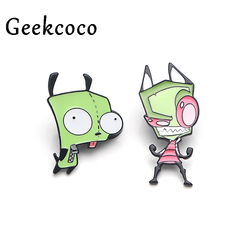 Alien Funny Brooches Zinc alloy Enamel Pins medal Cartoon insignia For shirt backpack clothes bag decorations Badges J0399
Alien Funny Brooches Zinc alloy Enamel Pins medal Cartoon insignia For shirt backpack clothes bag decorations Badges J0399