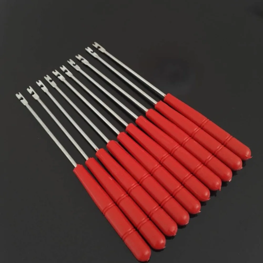 2Pcs Decoupling Device 14.5cm Safety Extractor Out of Hook Picker Lures Lines Fishing Tackle Hook Remover Metal Steel Tools
2Pcs Decoupling Device 14.5cm Safety Extractor Out of Hook Picker Lures Lines Fishing Tackle Hook Remover Metal Steel Tools