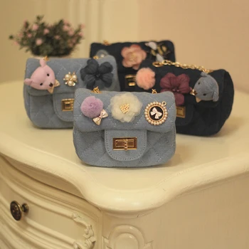 Cartoon Cute Kids Children Mini Handbags Girls Denim Flowers Messenger Bag Party Crossbody Shoulder Bags Girl Accessories
Cartoon Cute Kids Children Mini Handbags Girls Denim Flowers Messenger Bag Party Crossbody Shoulder Bags Girl Accessories