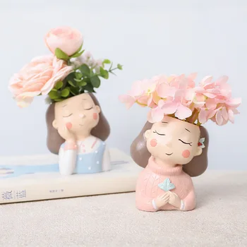 1 pcs Plant Pot creative small Girls flower pots planter succulent cactus bonsai flowerpot Valentine's Day gift
1 pcs Plant Pot creative small Girls flower pots planter succulent cactus bonsai flowerpot Valentine's Day gift