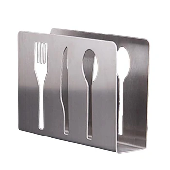 European Style Stainless Steel Spoon Fork Chopsticks Towel Rack Napkin Box Tissue Holder For Home Kitchen Decoration
European Style Stainless Steel Spoon Fork Chopsticks Towel Rack Napkin Box Tissue Holder For Home Kitchen Decoration