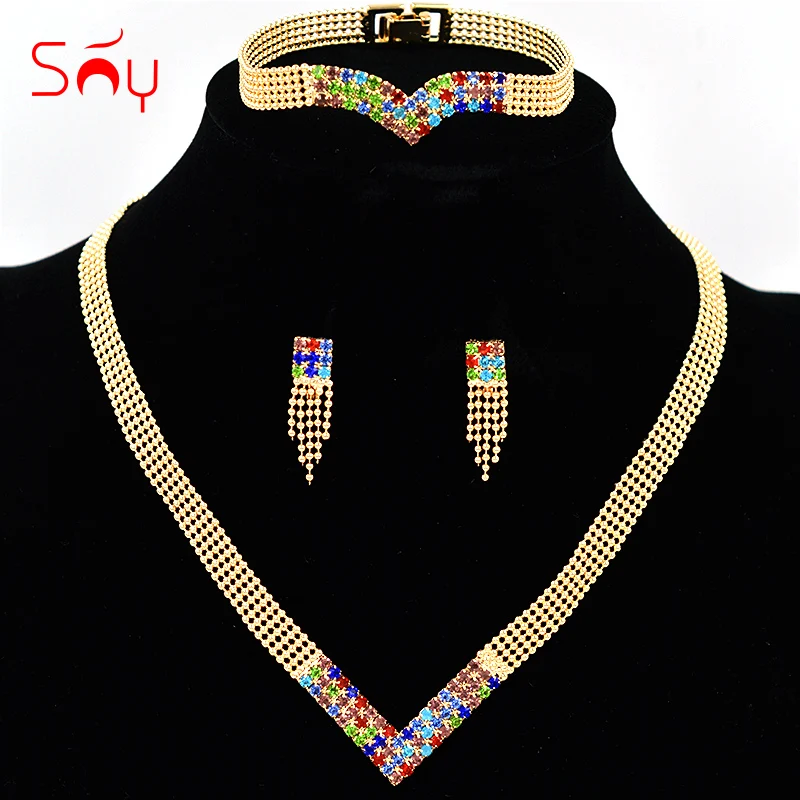 Sunny Jewelry Bohemia Collar Jewelry Set For Women Necklace Earrings Bracelet Set For Party Gift Dubai Fashion Jewelry Findings
Sunny Jewelry Bohemia Collar Jewelry Set For Women Necklace Earrings Bracelet Set For Party Gift Dubai Fashion Jewelry Findings