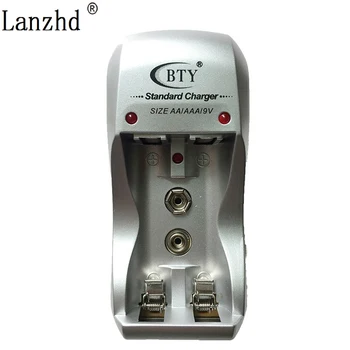battery charger Quick Speed Charging For 9V AA AAA 2 batteries DC 1.2V USB Port US EU Plug chargeur (not include battery)
battery charger Quick Speed Charging For 9V AA AAA 2 batteries DC 1.2V USB Port US EU Plug chargeur (not include battery)
