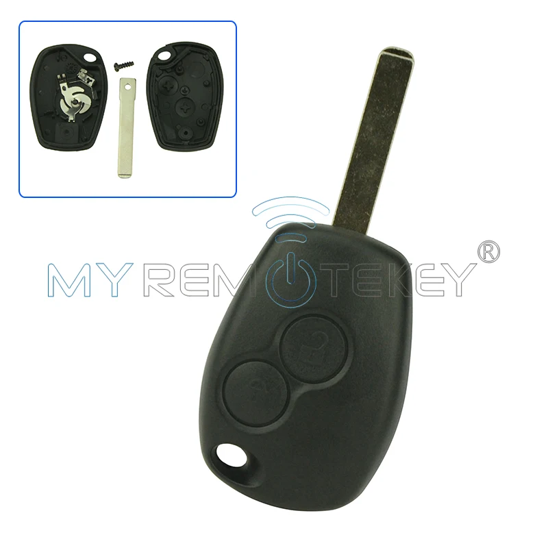 Чехол для ключа с дистанционным управлением чехол Renault Clio Modus Teddy Kangoo 2 кнопки VA6