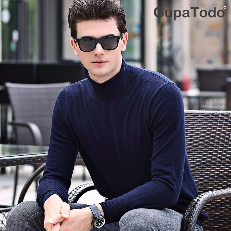 GupaTodo 2019 Autumn Winter Soft Warm Knitted Wool Sweater Pure Color Turtleneck Men Sweater 5 colors
GupaTodo 2019 Autumn Winter Soft Warm Knitted Wool Sweater Pure Color Turtleneck Men Sweater 5 colors