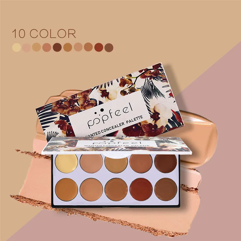 Popfeel 10 Colors Make Up Concealer Palette Black Eye Cover Color Corrector Face Contour Concealer Palette Scars Freckles Marks
Popfeel 10 Colors Make Up Concealer Palette Black Eye Cover Color Corrector Face Contour Concealer Palette Scars Freckles Marks