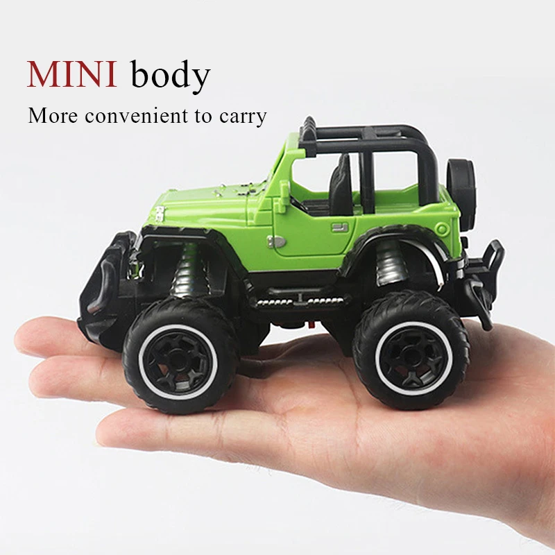 1:43 Scale Remote Control RC Off-road Monster Truck Crawler Buggy High Speed Racing Car Toy 4 Channel Die-cast Model Red/green
1:43 Scale Remote Control RC Off-road Monster Truck Crawler Buggy High Speed Racing Car Toy 4 Channel Die-cast Model Red/green