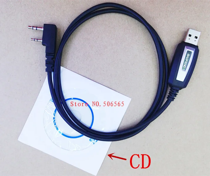 New Original USB programming Cable with CD for Baofeng BF-UV5R,BF888S,BF-UV82,BF-UVB5,BF-UVB6,BF-UV8D walkie talkie etc K plug
New Original USB programming Cable with CD for Baofeng BF-UV5R,BF888S,BF-UV82,BF-UVB5,BF-UVB6,BF-UV8D walkie talkie etc K plug