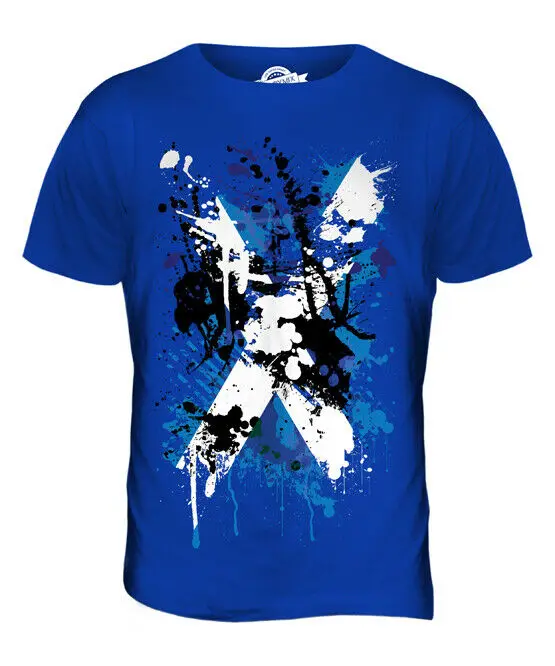 SCOTLAND FLAG ABSTRACT PRINT MENS T-SHIRT TOP SCOTTISH ST ANDREWS RUGBY FOOTBALL
SCOTLAND FLAG ABSTRACT PRINT MENS T-SHIRT TOP SCOTTISH ST ANDREWS RUGBY FOOTBALL