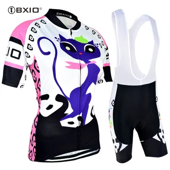 BXIO Women Cycling Jersey Set Funny Ropa De Ciclismo Cat Cycling Clothing 2020 Pro Team Short Sleeve Bicycle Clothes BX-0209P044
BXIO Women Cycling Jersey Set Funny Ropa De Ciclismo Cat Cycling Clothing 2020 Pro Team Short Sleeve Bicycle Clothes BX-0209P044