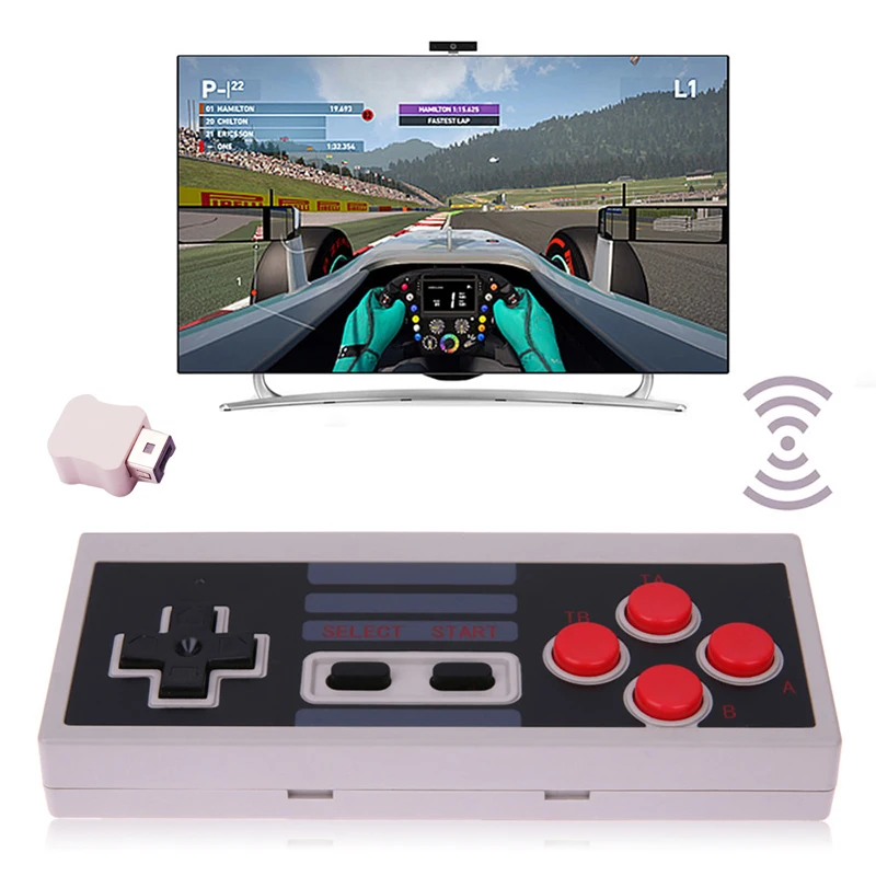 Wireless Controller Gamepad for NES Classic Edition Nintendo Mini Console controller
Wireless Controller Gamepad for NES Classic Edition Nintendo Mini Console controller