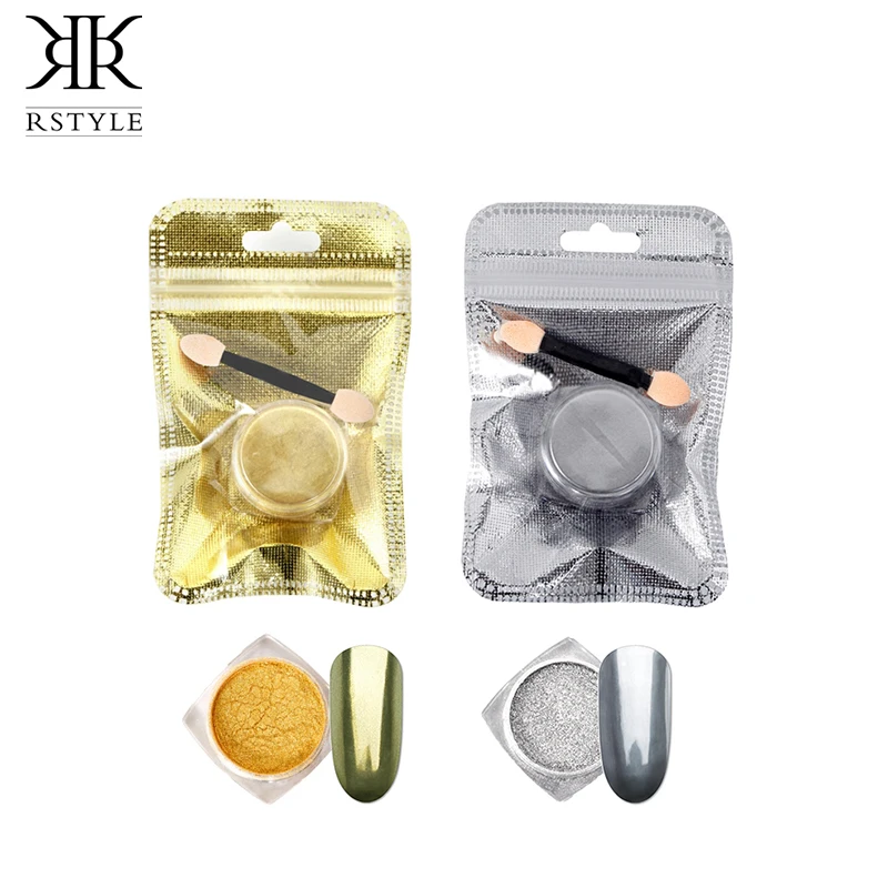 RSTYLE Nail Glitter New 3 Color Aluminum Flakes Magic Mirror Effect Powders Sequins Nail Gel Polish Chrome Pigment Decorations
RSTYLE Nail Glitter New 3 Color Aluminum Flakes Magic Mirror Effect Powders Sequins Nail Gel Polish Chrome Pigment Decorations