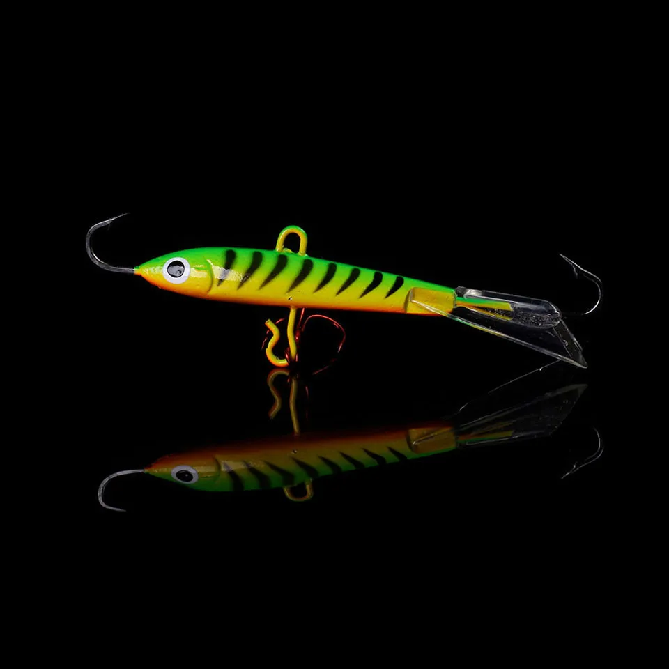 WALK FISH 80mm/17.4g Winter Ice Fishing Lure Snap Slow jigging Artificial Bait Balancer For Pike Walleye Perch Fishing Tackle
WALK FISH 80mm/17.4g Winter Ice Fishing Lure Snap Slow jigging Artificial Bait Balancer For Pike Walleye Perch Fishing Tackle