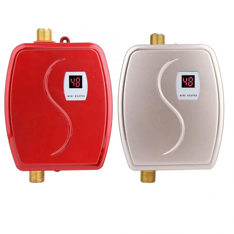 Water Boiler 220V/110V 3000W Mini Electric Tankless Instant Hot Water Heater Bathroom Kitchen Washing UK Chauffe eau
Water Boiler 220V/110V 3000W Mini Electric Tankless Instant Hot Water Heater Bathroom Kitchen Washing UK Chauffe eau