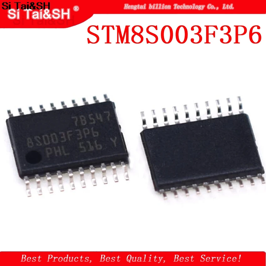 1pcs/lot STM8S003F3P6 STM8S003F3 TSSOP20 8-bit MCU ST method of single chip microcomputer
1pcs/lot STM8S003F3P6 STM8S003F3 TSSOP20 8-bit MCU ST method of single chip microcomputer