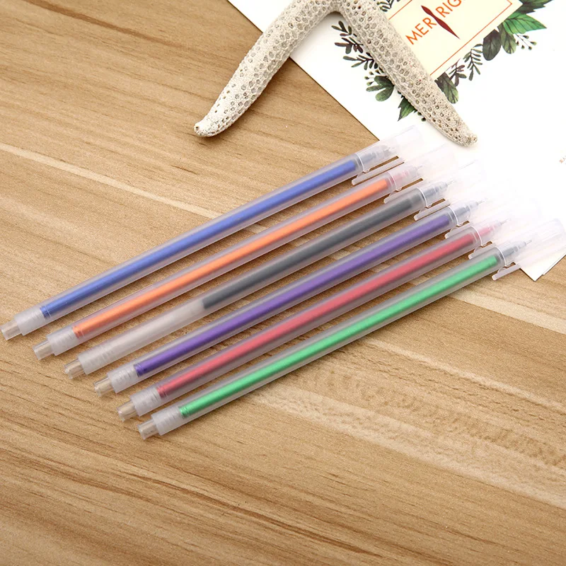 6 PCS Pink and Fresh Jelly Color Neutral Pen with Matte Texture Black Refill Signature Pen Kawaii School Supplies Pen
6 PCS Pink and Fresh Jelly Color Neutral Pen with Matte Texture Black Refill Signature Pen Kawaii School Supplies Pen