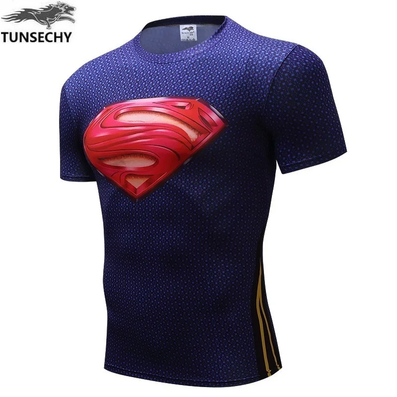 TUNSECHY brand avengers alliance 3 batman captain America and iron man short sleeve T-shirt compressed and model fitness T-shirt
TUNSECHY brand avengers alliance 3 batman captain America and iron man short sleeve T-shirt compressed and model fitness T-shirt