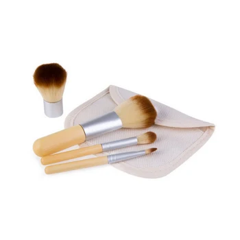 4Pcs/set Eco Friendly Bamboo Short Handle High Quality Small Professional Face Beauty Makeup Cosmetic Brush Kit Tool With Bag
4Pcs/set Eco Friendly Bamboo Short Handle High Quality Small Professional Face Beauty Makeup Cosmetic Brush Kit Tool With Bag
