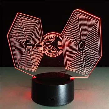 Star Wars TIE Fighter Color Changing Light Cool Laser Engraved Light 3D Decor Lamps Creative Gifts for Children Drop Shipping
Star Wars TIE Fighter Color Changing Light Cool Laser Engraved Light 3D Decor Lamps Creative Gifts for Children Drop Shipping