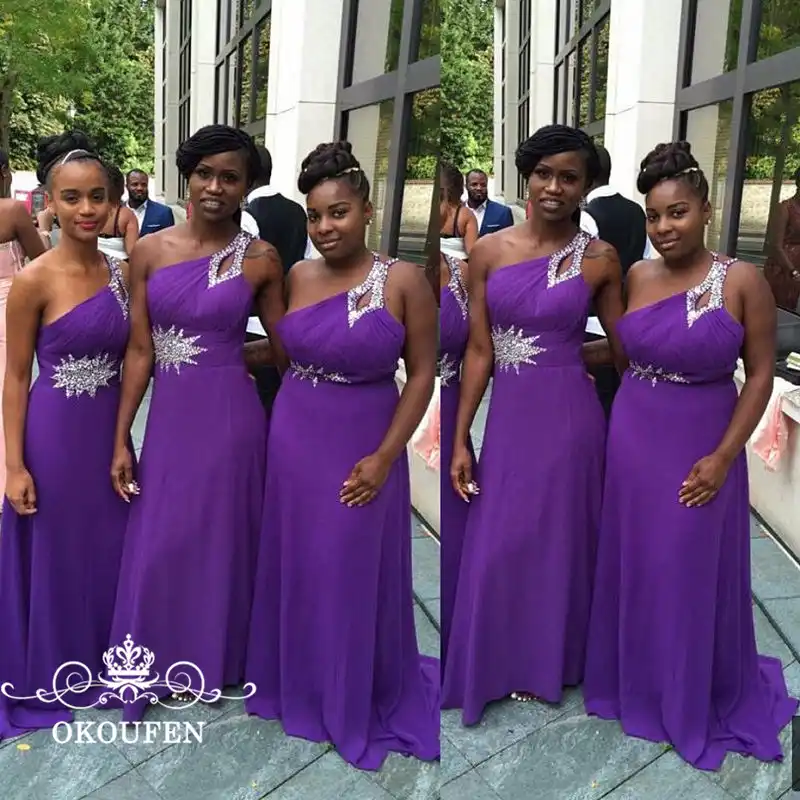 plum sequin bridesmaid dresses