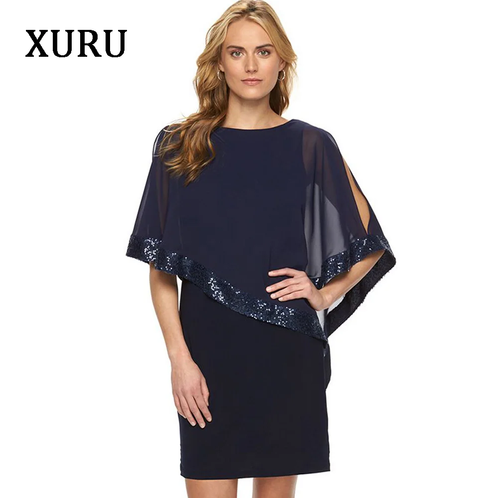 XURU Elegant Clock Sleeves Women Sequined Dress Black Black Wind-Red Mini Dresses Evening Party Casual Womens Dress Plus Size
XURU Elegant Clock Sleeves Women Sequined Dress Black Black Wind-Red Mini Dresses Evening Party Casual Womens Dress Plus Size