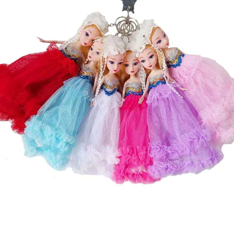 New Fashion 26cm Keychain pendant 6 color skirt Simulation doll kids Backpack pendant doll Christmas birthday gift for gilrs
New Fashion 26cm Keychain pendant 6 color skirt Simulation doll kids Backpack pendant doll Christmas birthday gift for gilrs