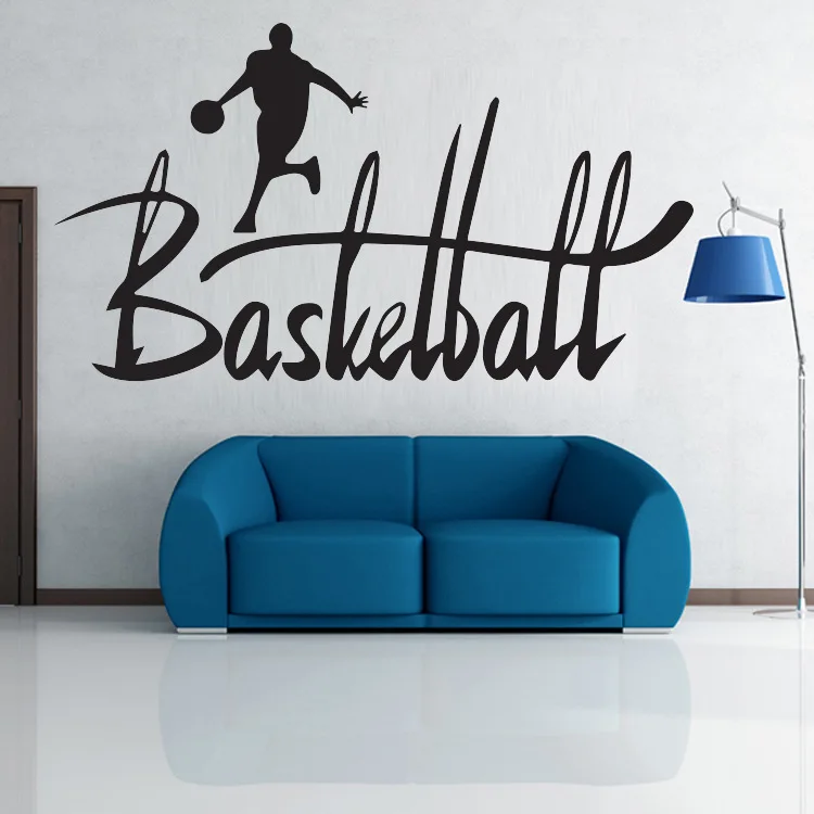 Basketball Boy Sports Wall Stickers Bedroom Living Room Decal Decoration PVC Sticker Art Vinyl Home Decoration Mural
Basketball Boy Sports Wall Stickers Bedroom Living Room Decal Decoration PVC Sticker Art Vinyl Home Decoration Mural