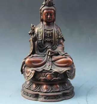 YM 318 7 Buddhism Temple Red Copper Bronze lotus flower Guan Yin Kwan-yin Boddhisattva
YM 318 7 Buddhism Temple Red Copper Bronze lotus flower Guan Yin Kwan-yin Boddhisattva