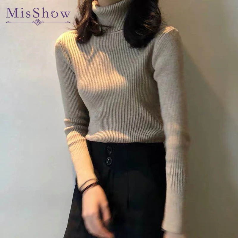 2019 Autumn Winter Turn-down Collar Woman Sweater High Elasticity Casual Pullovers Solid Turtleneck Korea Sweater
2019 Autumn Winter Turn-down Collar Woman Sweater High Elasticity Casual Pullovers Solid Turtleneck Korea Sweater