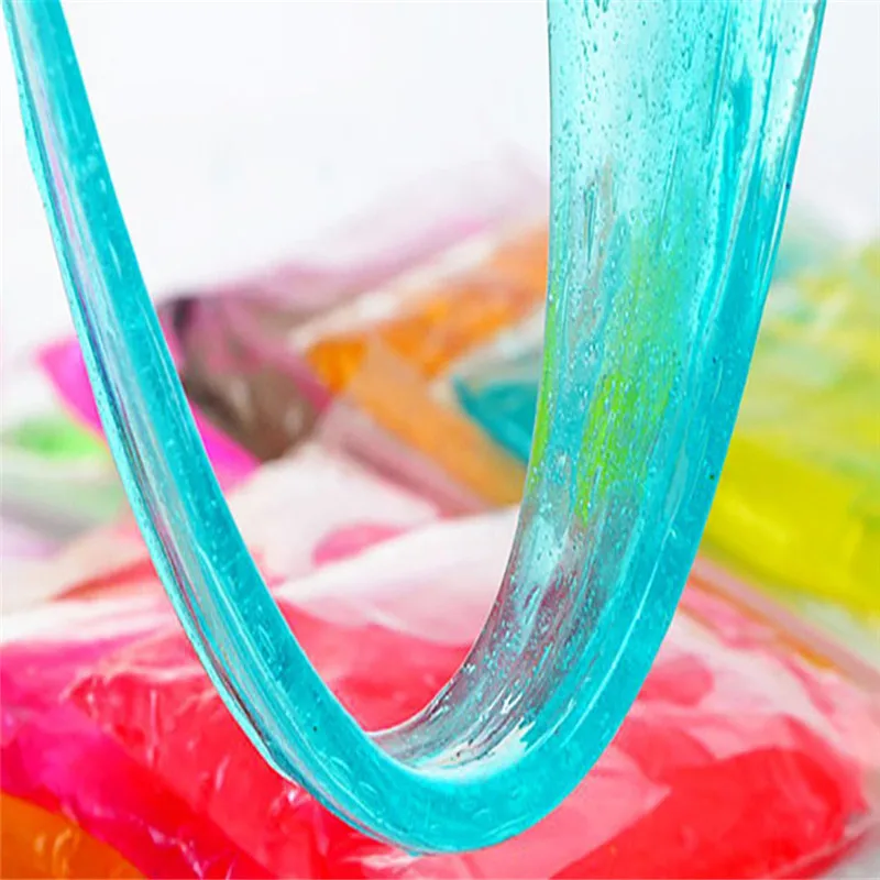 Clay Slime DIY Crystal Mud Play Transparent Magic Plasticine Kid Toys Children Child Imagination Education Creativity A424
Clay Slime DIY Crystal Mud Play Transparent Magic Plasticine Kid Toys Children Child Imagination Education Creativity A424