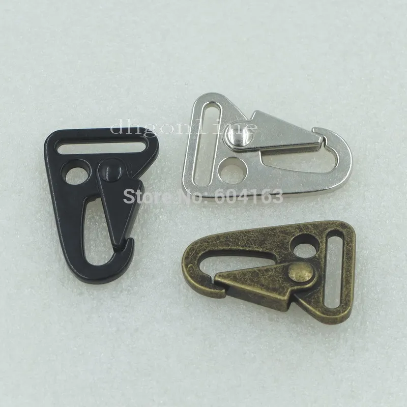 100 Pcs 1" 25mm HK Sling Clips Olecranon Hook Spring Gate Snap For Webbing Strap Buckles Wholesale
100 Pcs 1" 25mm HK Sling Clips Olecranon Hook Spring Gate Snap For Webbing Strap Buckles Wholesale