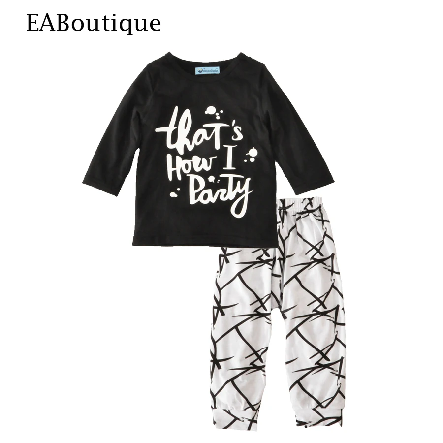 EABoutique/Новая зимняя Модная рубашка с длинными рукавами и буквенным принтом штаны