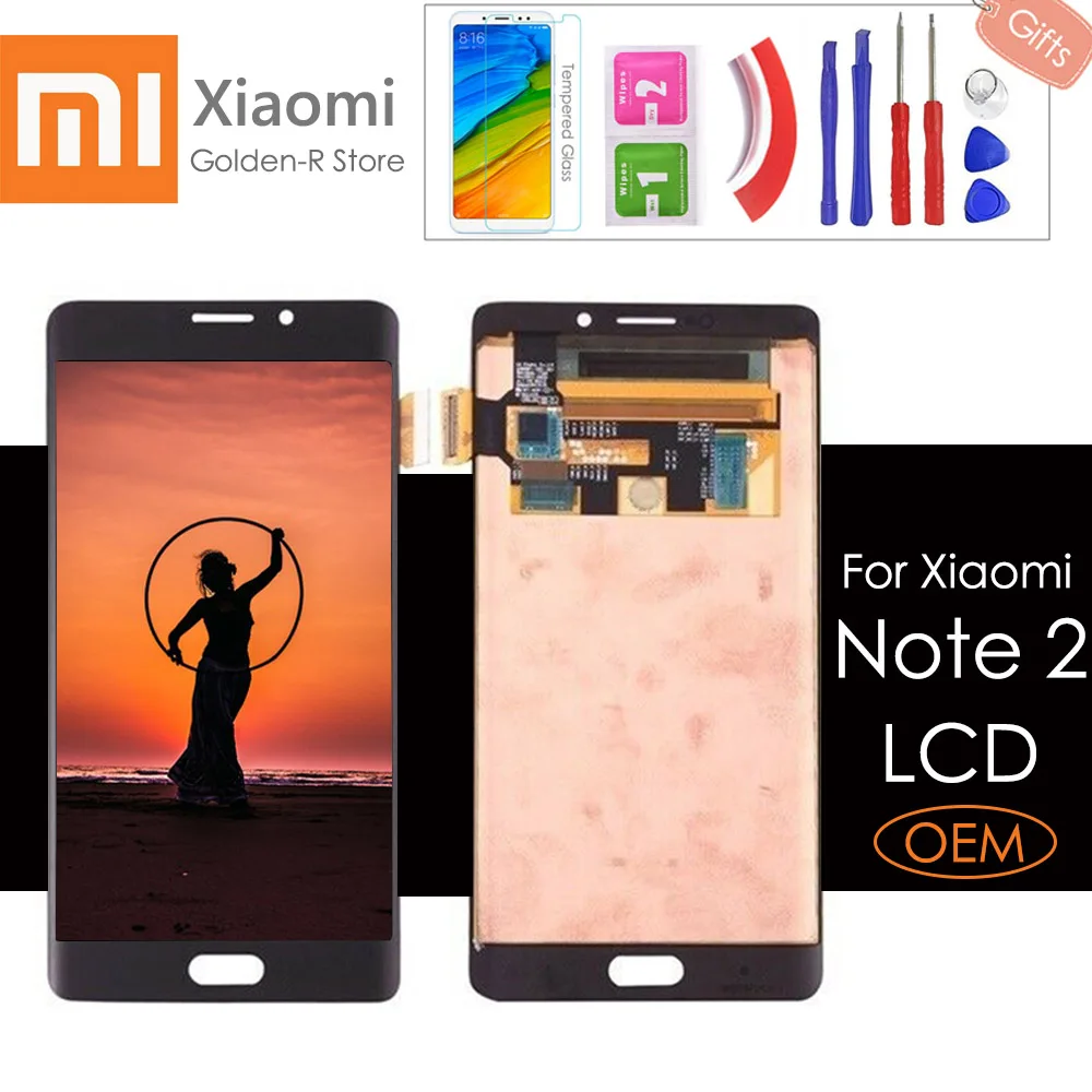 5.7" Original For Xiaomi Mi Note 2 LCD Display +Touch Screen Assembly Digitizer Screen Glass Panel with Gifts
5.7" Original For Xiaomi Mi Note 2 LCD Display +Touch Screen Assembly Digitizer Screen Glass Panel with Gifts