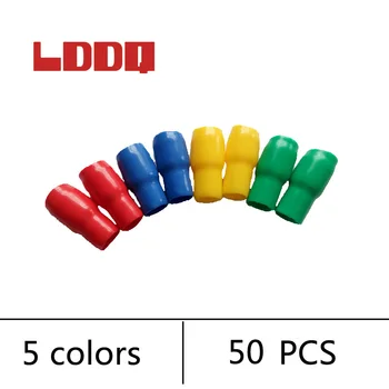 LDDQ 50pcs Terminal connector 5color Soft Sleeve Insulation Crimp terminal Wire terminal car End caps #V50-60
LDDQ 50pcs Terminal connector 5color Soft Sleeve Insulation Crimp terminal Wire terminal car End caps #V50-60