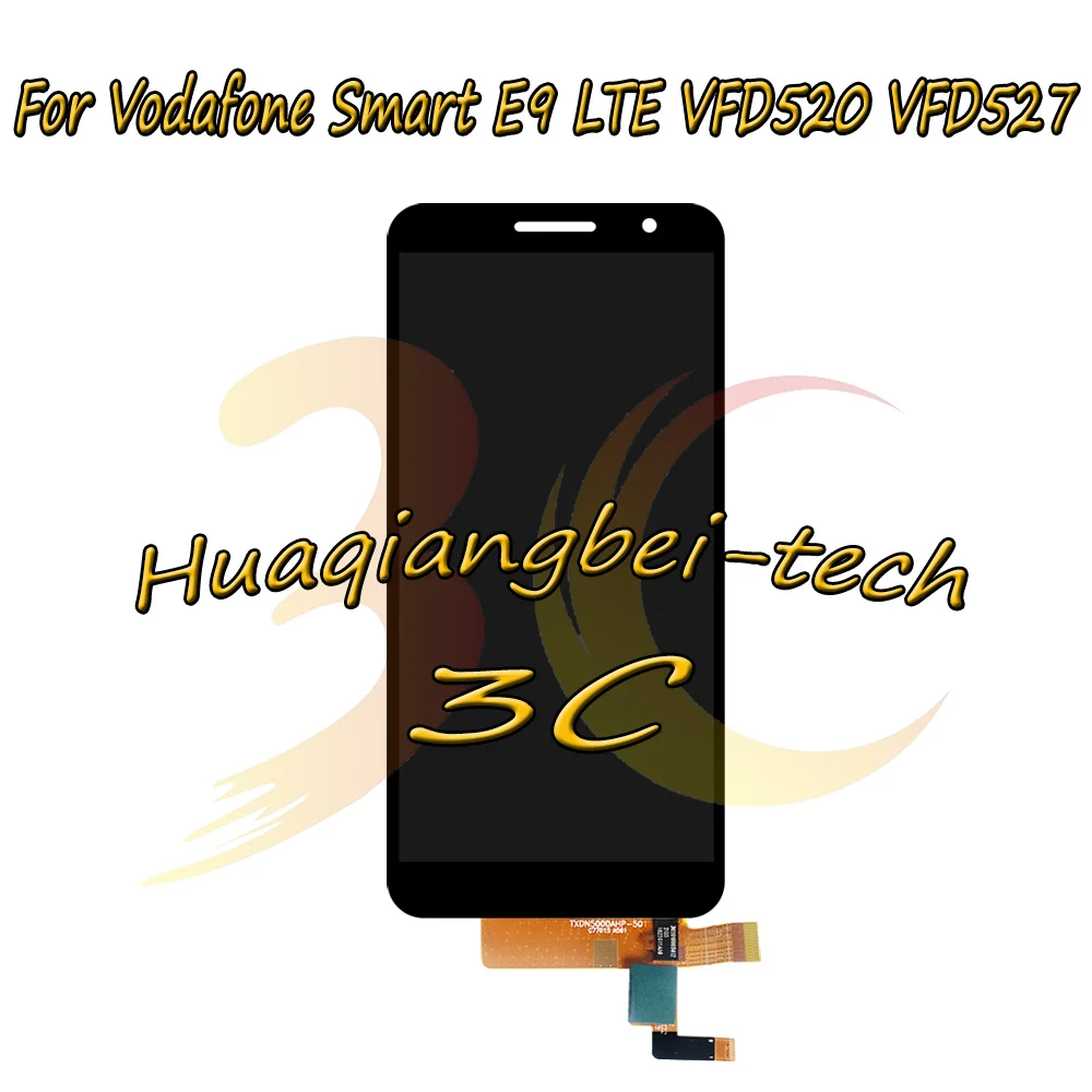 4.9'' New Black For Vodafone VFD520 Smart E9 LTE / VFD527 / VFD528 / VFD529 Full LCD DIsplay + Touch Screen Digitizer Assembly
4.9'' New Black For Vodafone VFD520 Smart E9 LTE / VFD527 / VFD528 / VFD529 Full LCD DIsplay + Touch Screen Digitizer Assembly