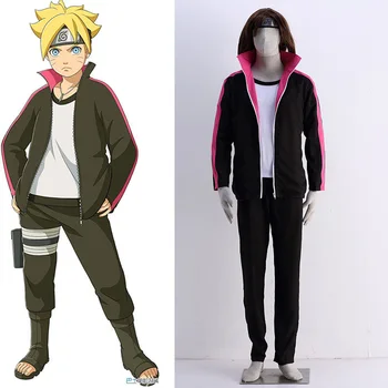 Anime Naruto Cosplay Clothing For Man The Last Shippuden Uzumaki Boruto Costume Black Sportwear For Halloween Cosplay Costume
Anime Naruto Cosplay Clothing For Man The Last Shippuden Uzumaki Boruto Costume Black Sportwear For Halloween Cosplay Costume