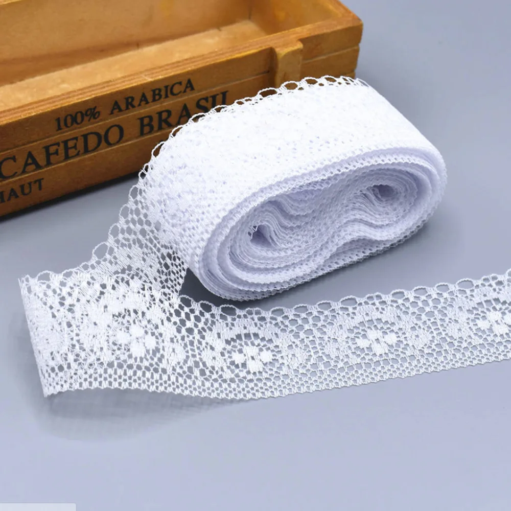 10 Yards 4cm Lace Trim Ribbon African Lace Fabric DIY Embroidered for Wedding Craft Clothing Sewing Accessories Mesh Lace Ribbon
10 Yards 4cm Lace Trim Ribbon African Lace Fabric DIY Embroidered for Wedding Craft Clothing Sewing Accessories Mesh Lace Ribbon