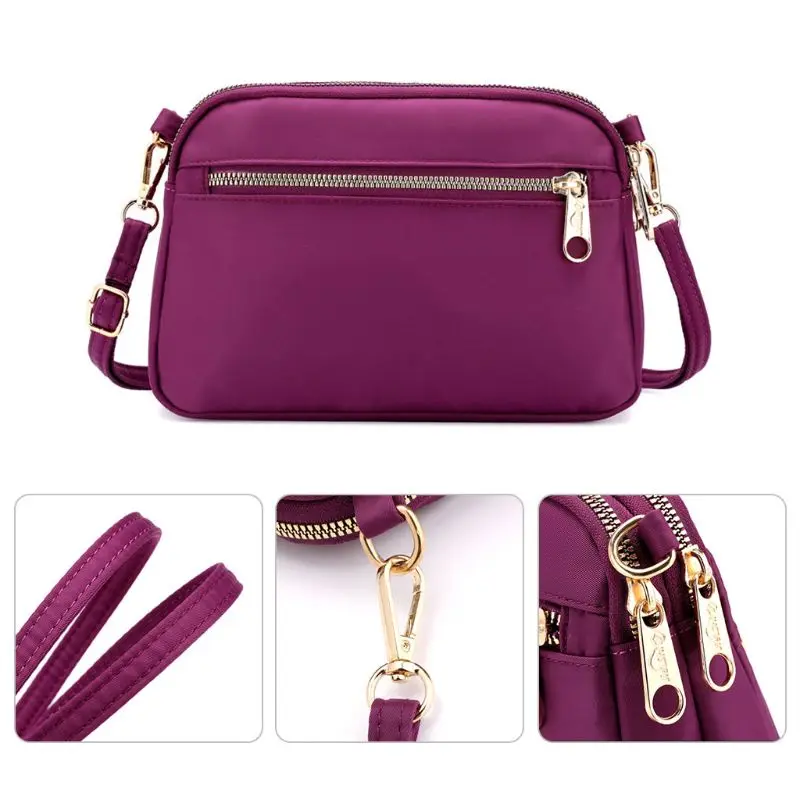 THINKTHENDO Women Ladies Crossbody Nylon Shoulder Bag Hobo Tote Purse Handbag Messenger Satchel
THINKTHENDO Women Ladies Crossbody Nylon Shoulder Bag Hobo Tote Purse Handbag Messenger Satchel