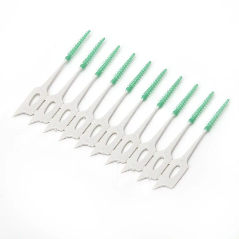 40Pcs/box Soft Toothpick ToothBrush Clean Between Interdental Floss Brushes Dental Oral Care Tool
40Pcs/box Soft Toothpick ToothBrush Clean Between Interdental Floss Brushes Dental Oral Care Tool