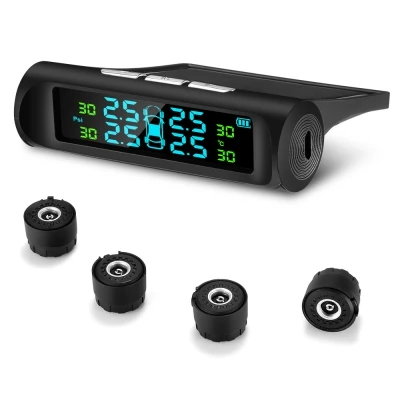 USB or Solar Charging Car TPMS Tire Pressure Monitoring System HD Digital LCD Display Auto Alarm tool Wireless 4 external Sensor
USB or Solar Charging Car TPMS Tire Pressure Monitoring System HD Digital LCD Display Auto Alarm tool Wireless 4 external Sensor
