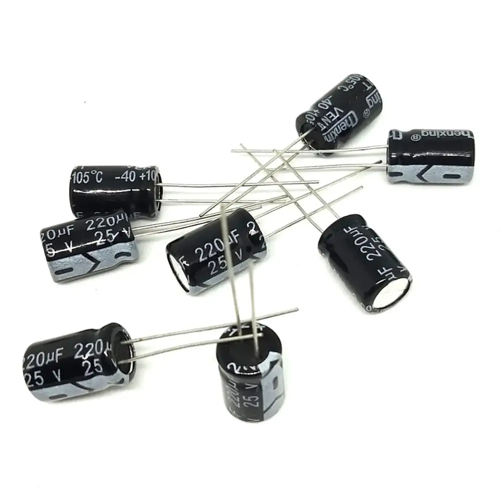 High quality 50 pcs 220uF 25V 25V 220UF frekuensi tinggi Radial Electrolytic kapasitor, 8 * 12 mm IC...
High quality 50 pcs 220uF 25V 25V 220UF frekuensi tinggi Radial Electrolytic kapasitor, 8 * 12 mm IC...