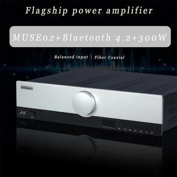 A8 HiFi 2.0 amplifier with remote control wireless Bluetooth fiber coaxial balanced input automatic audio repair
A8 HiFi 2.0 amplifier with remote control wireless Bluetooth fiber coaxial balanced input automatic audio repair