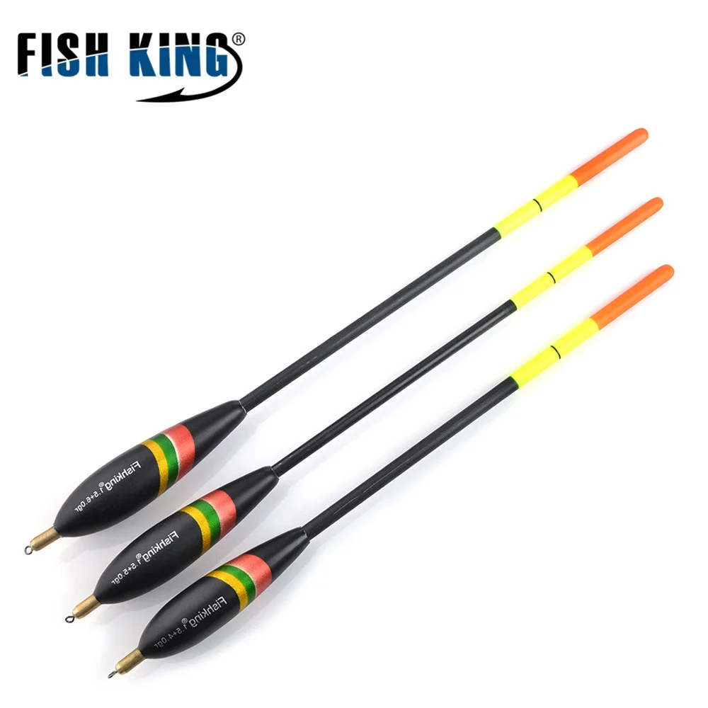 FISH KING 3pcs 4.6g 5g 6g Copper Lead Bobber Barguzinsky Fir Fishing Float 20/21.5/23cm Ocean Rock Buoy Carp Fishing Tackle
FISH KING 3pcs 4.6g 5g 6g Copper Lead Bobber Barguzinsky Fir Fishing Float 20/21.5/23cm Ocean Rock Buoy Carp Fishing Tackle